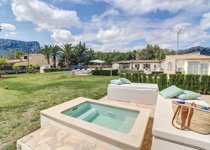 Majoran Family With Pools, Jacuzzi And Gym In Сasa de vacaciones Pollensa